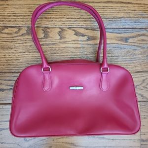 Longchamp Roseau dome leather bag